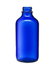 New High Glass Glass Bottle 4 oz - 22/400 Boston Round Cobalt Blue