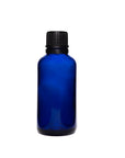 New High Glass 50ml - DIN18 Dropper Bottle DIN18 Cobalt Blue