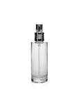 New High Glass Glass Bottle Lassen Spray Pump w Clip (No overcap) / Silver / Case (88pcs) Camellia 30 ML 18/415