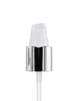 New High Glass Treatment Pumps 20/400 / Shiny Silver/White / Case Long Neck 20/400 Treatment Pumps