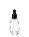 New High Glass Black ITALIA FLINT 30ML 18/415 WITH CERVINO DROPPER