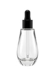 New High Glass Black ITALIA FLINT 50ML 18/415 WITH CERVINO DROPPER