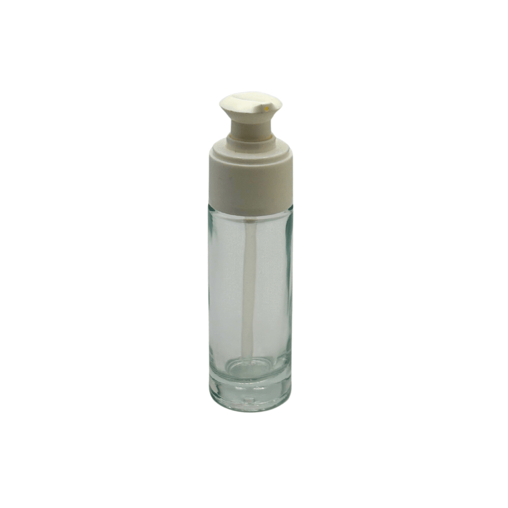 New High Glass CAMELLIA FLINT 30ML 18/415 WITH WHITE LAURA TREATMENT PUMP & CAP - Units per case - 88