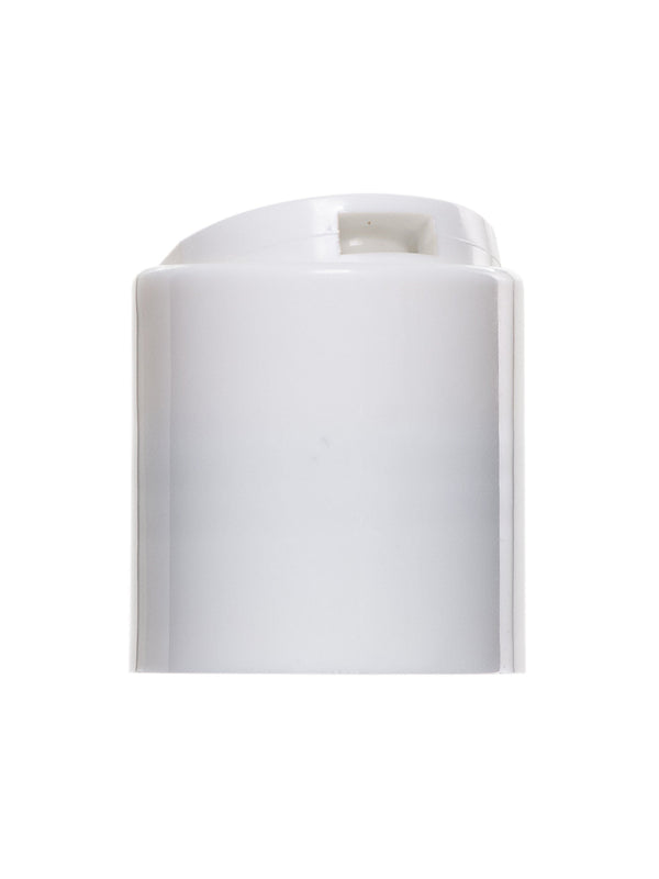 New High Glass cap White - 24/410 Disc Top Cap