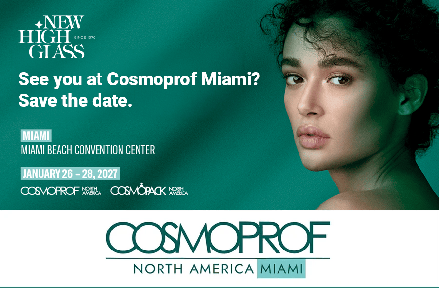 New High Glass COSMOPROF MIAMI 2027