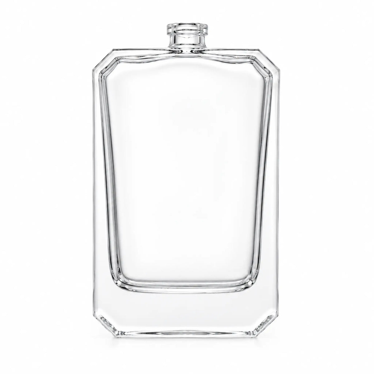 New High Glass Glass Bottle 100 ml - 15mm Lotus Fragrance