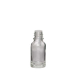 New High Glass Glass Bottle 15ml - DIN18 / No Accessory / Case Pack (see table below) Dropper Bottle Clear DIN18