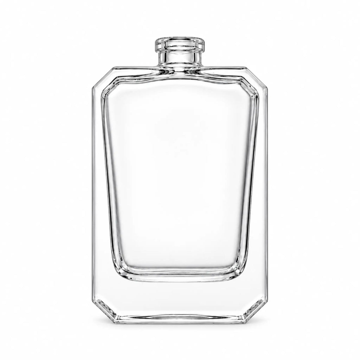 New High Glass Glass Bottle 50 ml - 15mm Lotus Fragrance