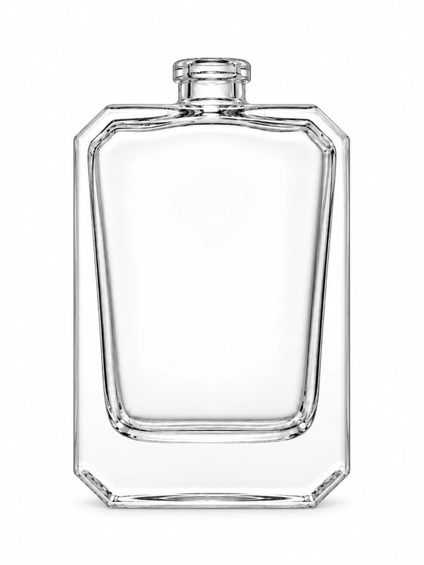New High Glass Glass Bottle 50 ml - 15mm Lotus Fragrance