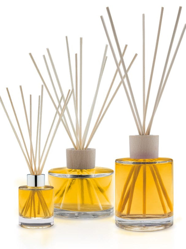 New High Glass Glass Bottle Camellia Home Fragrance