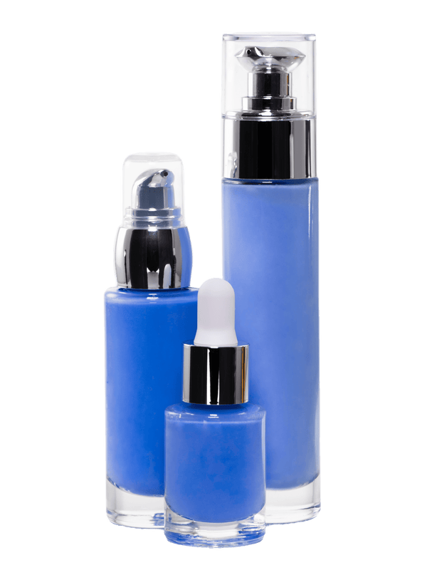 New High Glass Glass Bottle Camellia Skincare