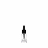 New High Glass Glass Bottle Cervino Dropper - Black / Case (224pcs) Zinnia Slim 15ml 18/415