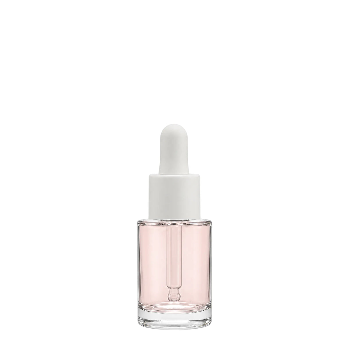 New High Glass Glass Bottle Cervino Dropper - White / Case (308 pcs) Camellia 15ml 18/415