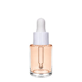 New High Glass Glass Bottle Cervino Dropper - White / Case (450pcs) Sage 1/2oz 18/415