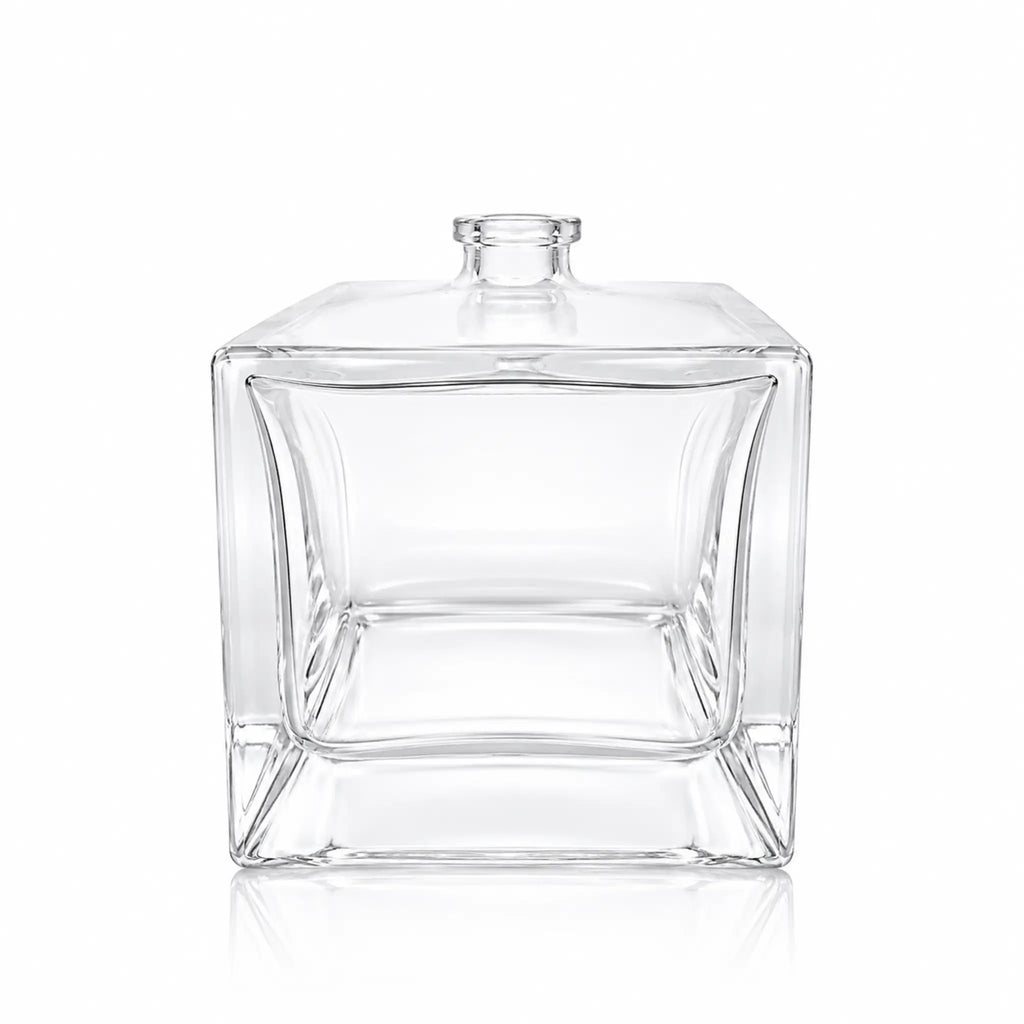 New High Glass Glass Bottle Cubo Fragrance