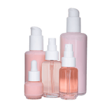 New High Glass Glass Bottle Daphne Skincare