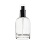 New High Glass Glass Bottle Denali Spray Pump Black w AS Overcap / Case (60pcs) Begonia 100ml 18/415