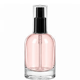 New High Glass Glass Bottle Denali Spray Pump Black w AS Overcap / Case (70pcs) Begonia 50ml 18/415