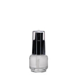 New High Glass Glass Bottle Denali Spray Pump Black w AS Overcap / Sample Pack (3pcs) Daphne 15ml 18/415