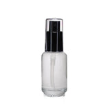 New High Glass Glass Bottle Denali Spray Pump  Black w AS Overcap / Sample Pack (3pcs) Daphne 30ml 18/415