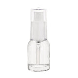 New High Glass Glass Bottle Denali Spray Pump - White / Case (160pcs) Begonia 15ml 18/415