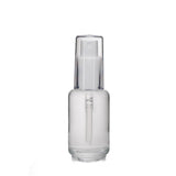 New High Glass Glass Bottle Denali Spray Pump White w AS Overcap / Sample Pack (3pcs) Daphne 30ml 18/415