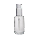 New High Glass Glass Bottle Denali Sprayer White w AS Overcap / Case (96pcs) Daphne 50ml 18/415