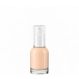 New High Glass Glass Bottle Denali Treatment Pump White w AS Overcap / Case (168pcs) Begonia 30ml 18/415