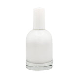 New High Glass Glass Bottle Denali Treatment Pump White w PP Overcap / Case (60pcs) Begonia 100ml 18/415