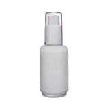 New High Glass Glass Bottle Denali Treatment Pumps White w AS Overcap / Case (96pcs) Daphne 50ml 18/415