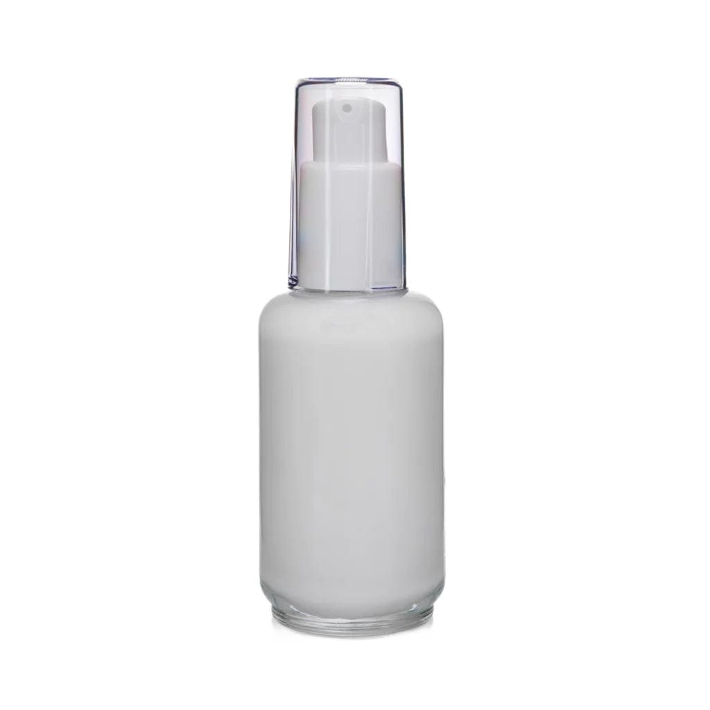 New High Glass Glass Bottle Denali Treatment Pumps White w AS Overcap / Sample Pack (3pcs) Daphne 50ml 18/415