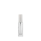 New High Glass Glass Bottle Denali White Spray Pump w PP Denali Overcap / Case (216 pcs) Zinnia Slim 30ml 18/415