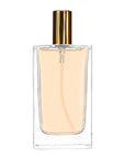 New High Glass Glass Bottle Dome Spray Pump - Shiny Gold / Case (64pcs) Morisot 100ml 15MM Dome
