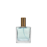 New High Glass Glass Bottle Dome Spray Pump - Shiny Gold / Sample Pack (3pcs) David 50ml 15MM Dome