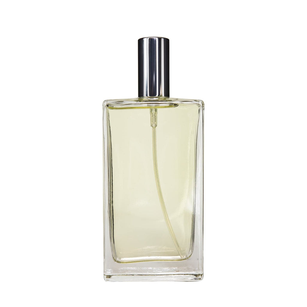 New High Glass Glass Bottle Dome Spray Pump - Shiny Silver / Case (64pcs) Morisot 100ml 15MM Dome