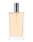 New High Glass Glass Bottle Dome Spray Pump - Shiny Silver / Case (64pcs) Morisot 100ml 15MM Dome