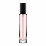 New High Glass Glass Bottle Everest Spray Pump w PP Overcap - Black / Case (63pcs) Camellia 100ml 18/415