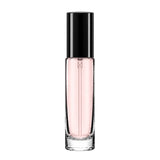 New High Glass Glass Bottle Everest Spray Pump w PP Overcap - Black / Case (88pcs) Camellia 50ml 18/415