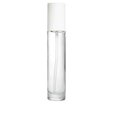 New High Glass Glass Bottle Everest Spray Pump w PP Overcap - White / Sample Pack (3pcs) Camellia 100ml 18/415