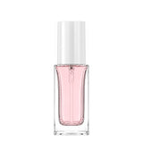 New High Glass Glass Bottle Everest Spray Pump White w PP Overcap / Case (108pcs) Zinnia 50ml 18/415