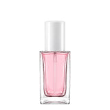 New High Glass Glass Bottle Everest Spray Pump White w PP Overcap / Case (60pcs) Zinnia 100ml 18/415
