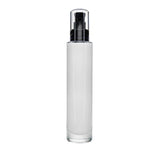 New High Glass Glass Bottle Everest Treatment Pump w AS Overcap - Black / Case (63pcs) Camellia 100ml 18/415