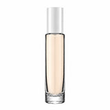 New High Glass Glass Bottle Everest Treatment Pump w PP Overcap - White / Case (63pcs) Camellia 100ml 18/415