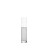 New High Glass Glass Bottle Everest Treatment Pump w PP Overcap - White / Case (88pcs) Camellia 30ml 18/415