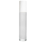 New High Glass Glass Bottle Everest Treatment Pump w PP Overcap - White / Sample Pack (3pcs) Camellia 100ml 18/415