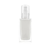 New High Glass Glass Bottle Everest Treatment Pump White w AS Overcap / Case (60pcs) Zinnia 100ml 18/415