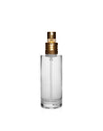 New High Glass Glass Bottle Lassen Spray Pump w Clip (No overcap) / Gold / Case (88pcs) Camellia 30 ML 18/415