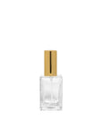 New High Glass Glass Bottle Lassen Spray Pump with Overcap / Gold / Case (168pcs) Zinnia 30 ML 18/415