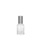 New High Glass Glass Bottle Lassen Spray Pump with Overcap / Silver / Case (168pcs) Begonia 30 ML 18/415