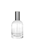 New High Glass Glass Bottle Lassen Spray Pump with Overcap / Silver / Case (60pcs) Begonia 100 ML 18/415